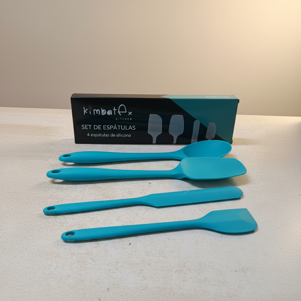 Set espátulas silicona